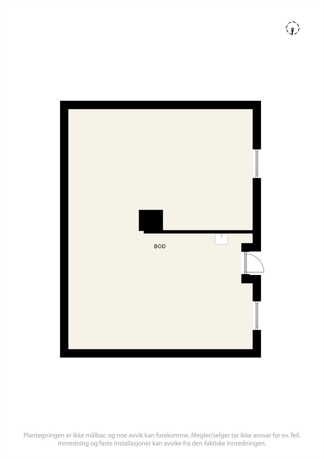 Plantegninger underetasje Galleribilde