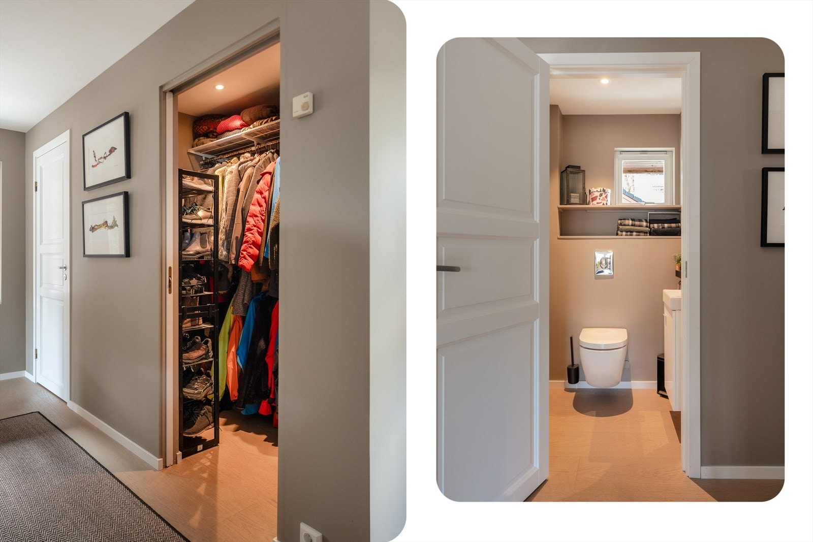 Her er det også et separat toalettrom - ideelt som gjestetoalett Galleribilde