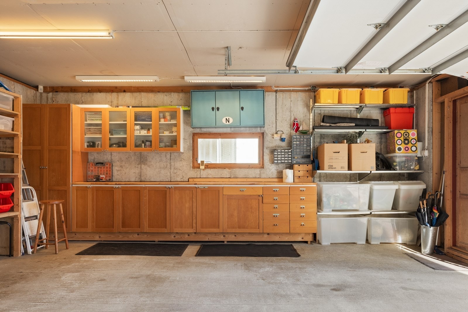 Praktisk innredning med oppbevaringsmuligheter Galleribilde