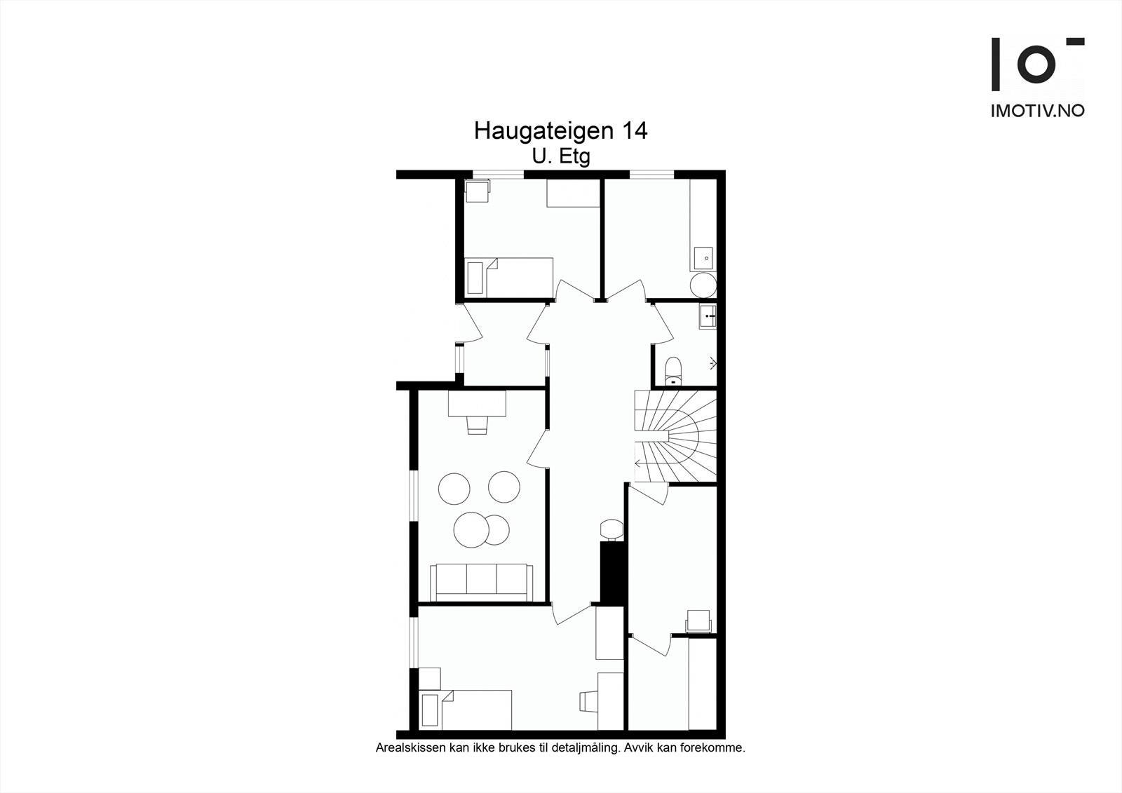 Plantegning Underetasje Galleribilde