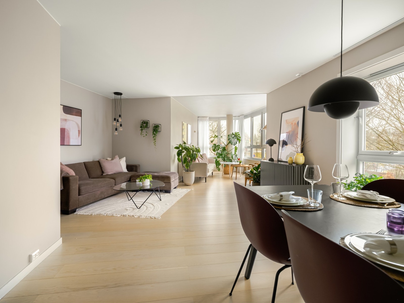 Leiligheten holder en gjennomgående pen og velholdt standard. Galleribilde