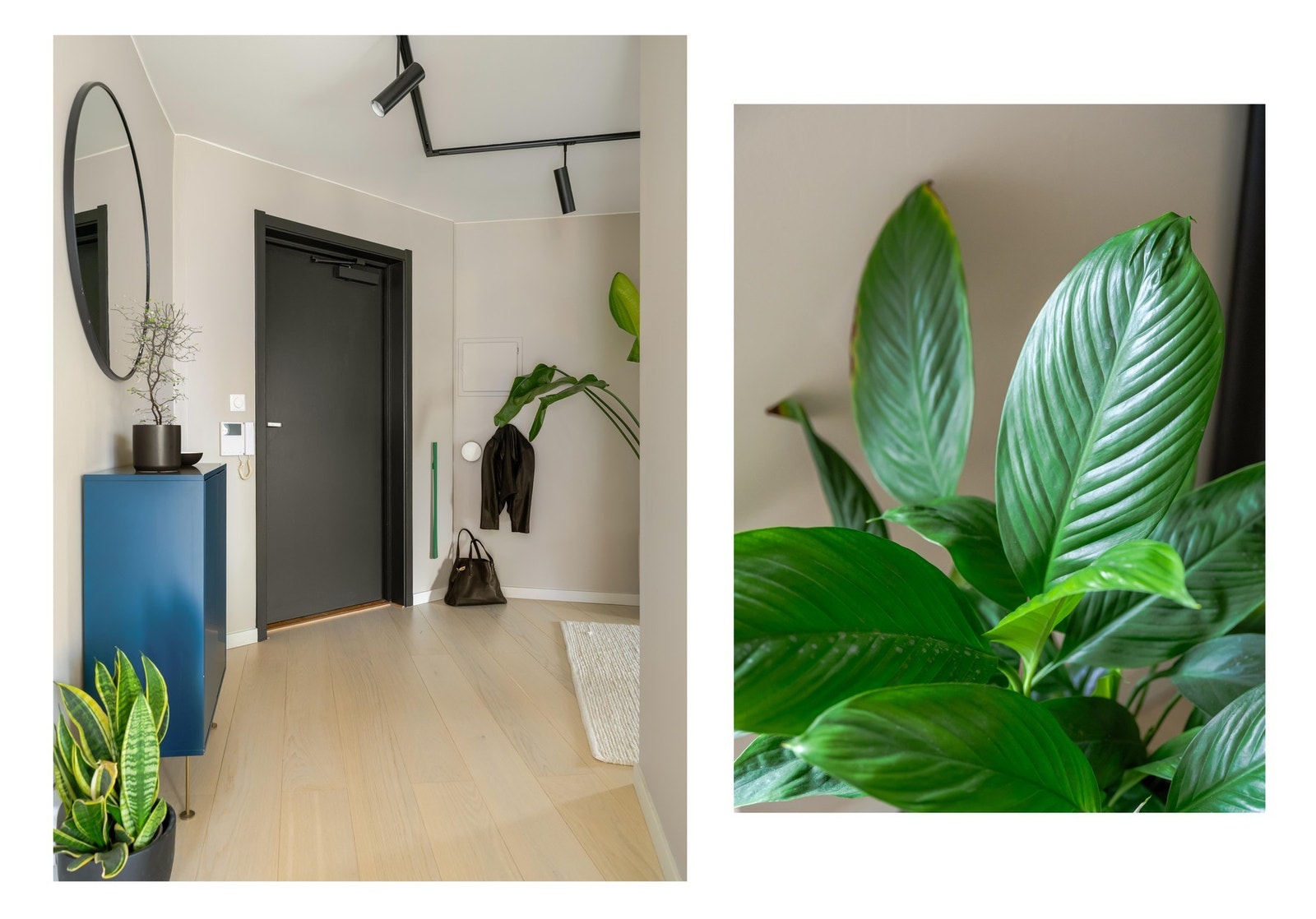 Vi tar turen videre ut i entreen. Galleribilde