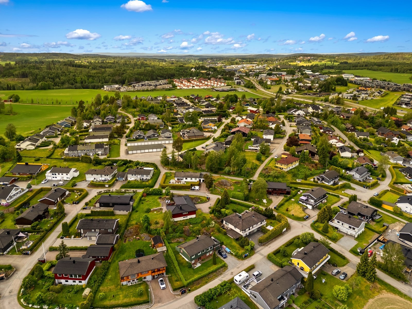 Dronefoto Galleribilde