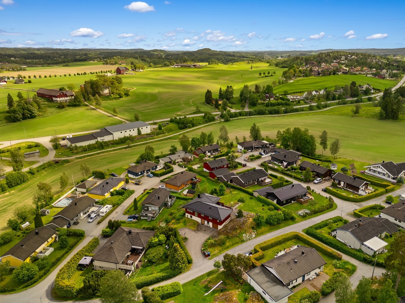 Dronefoto Galleribilde