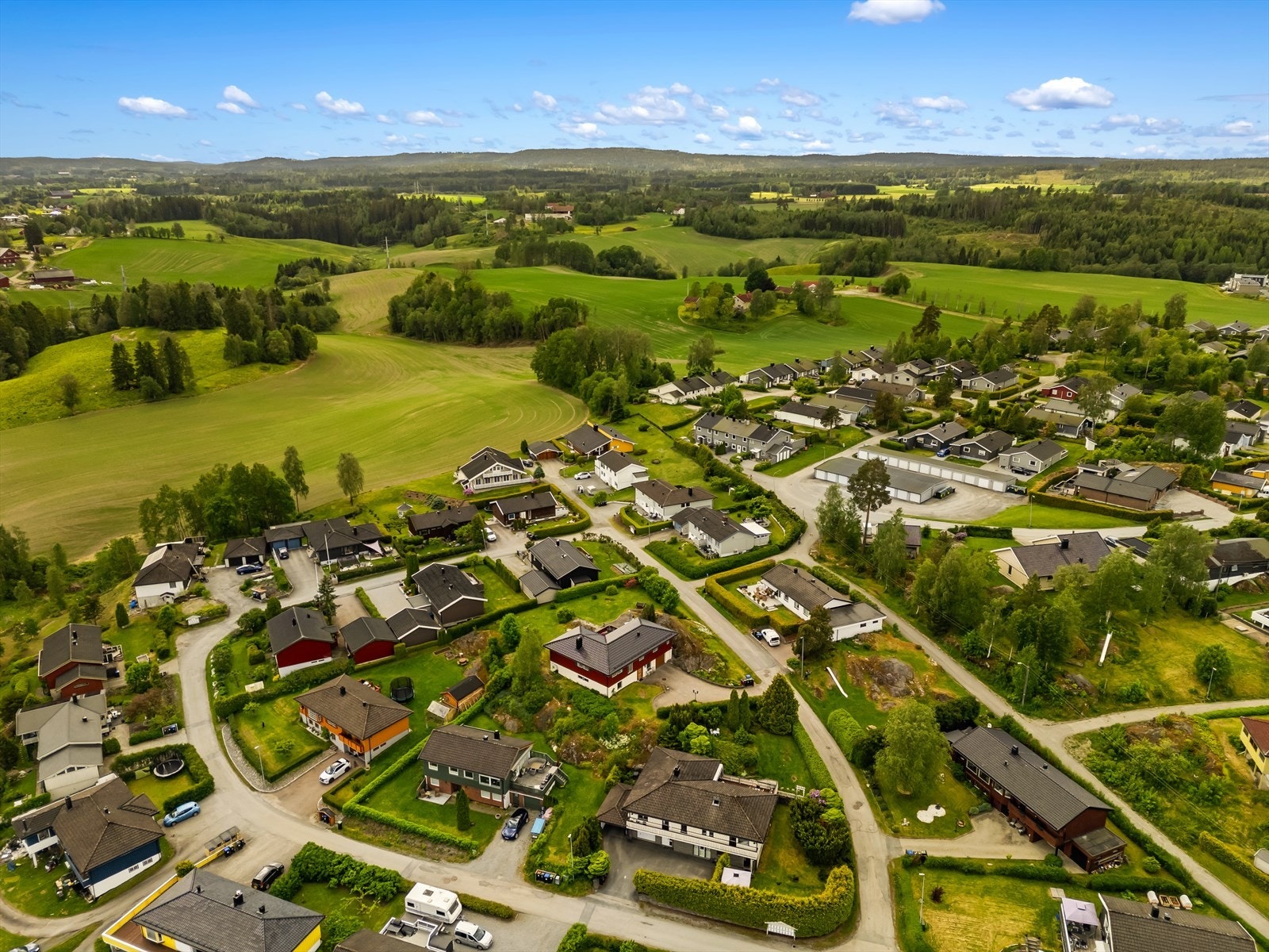Dronefoto Galleribilde
