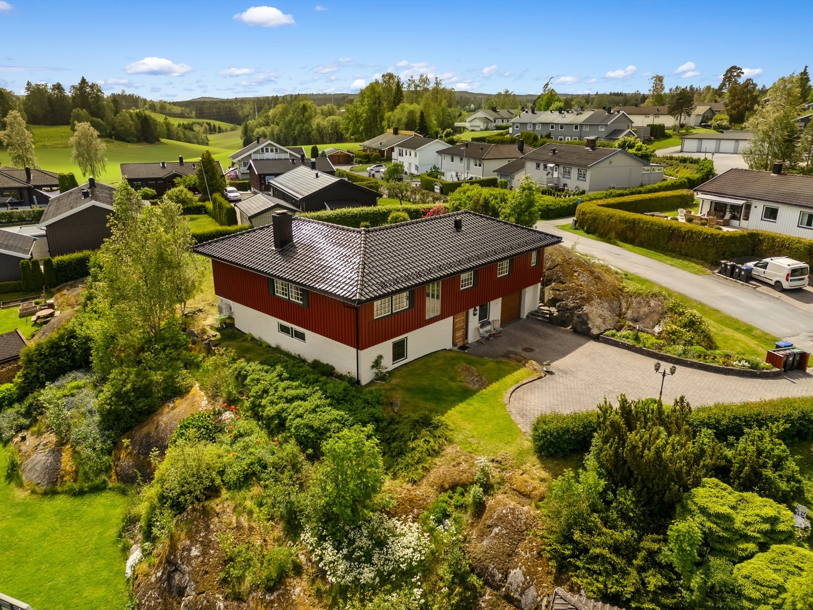 Dronefoto Galleribilde