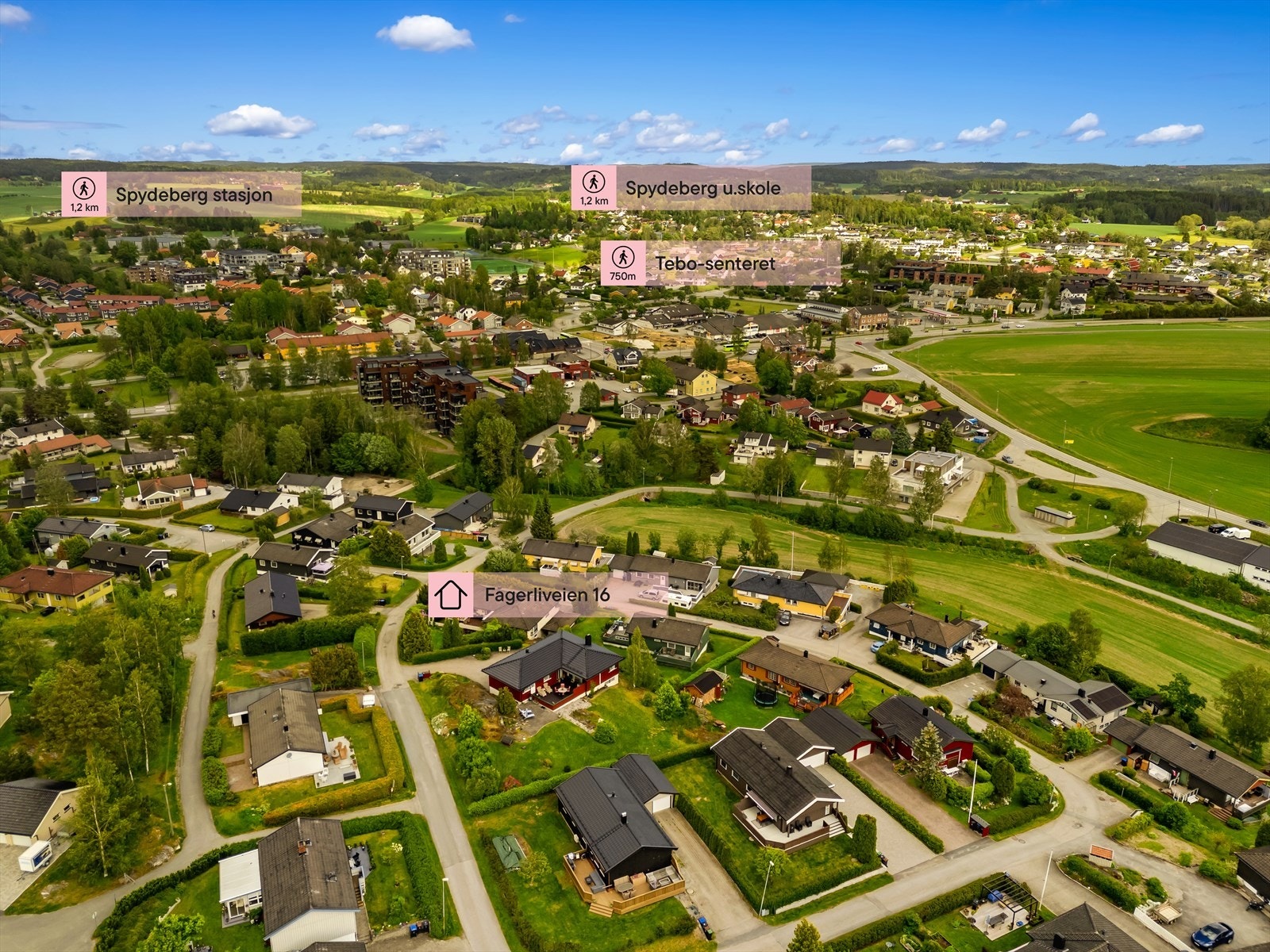 Dronefoto Galleribilde
