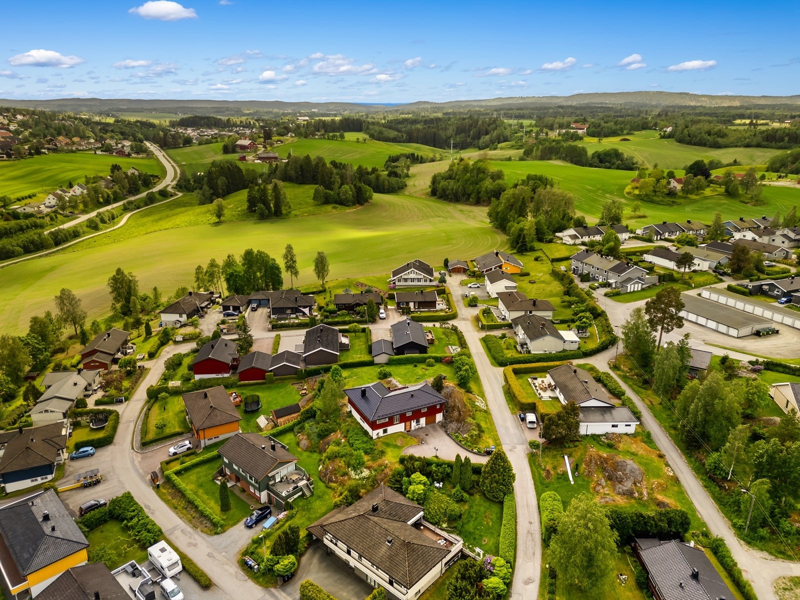 Dronefoto Galleribilde