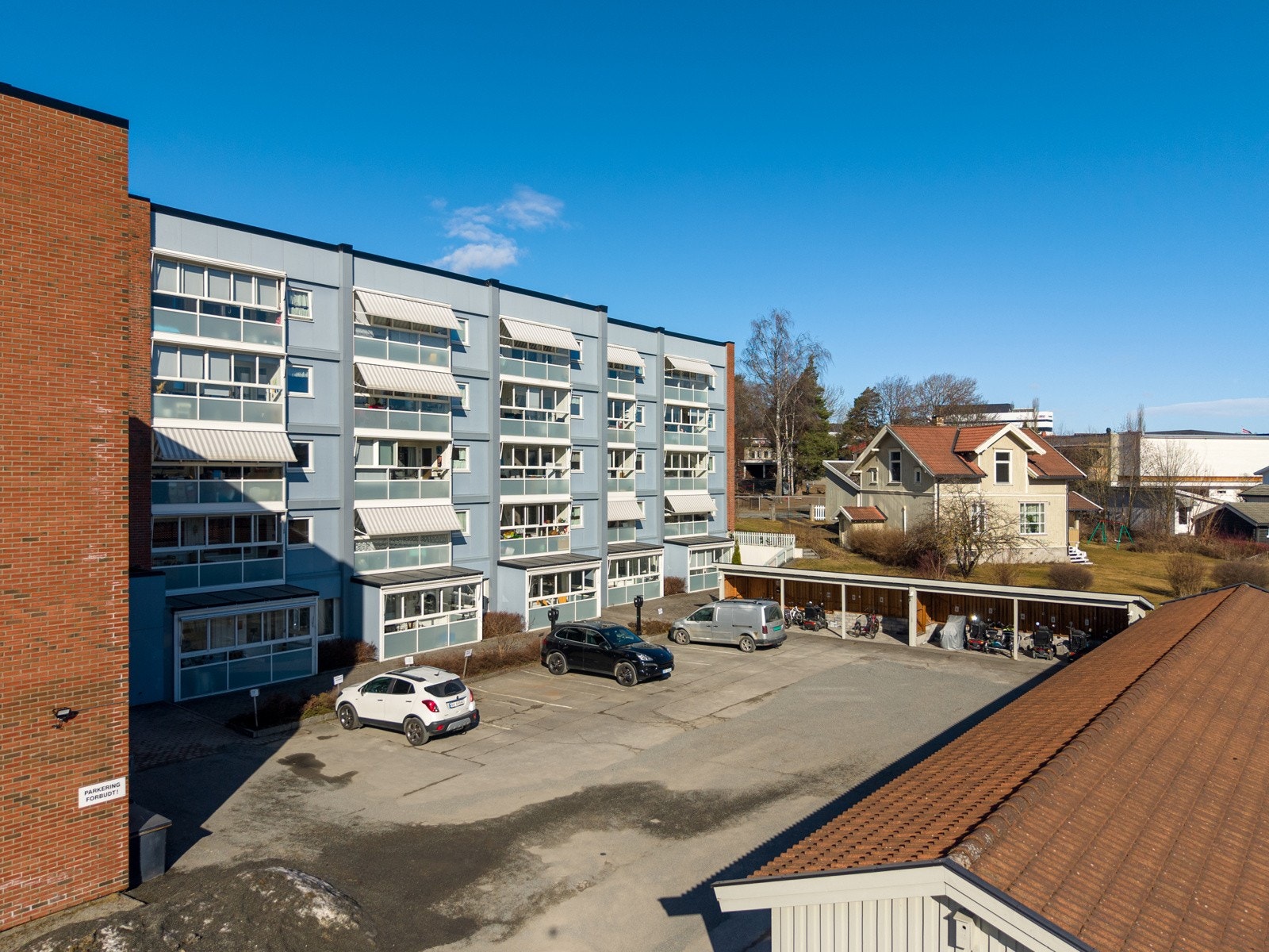 Dronefoto Galleribilde