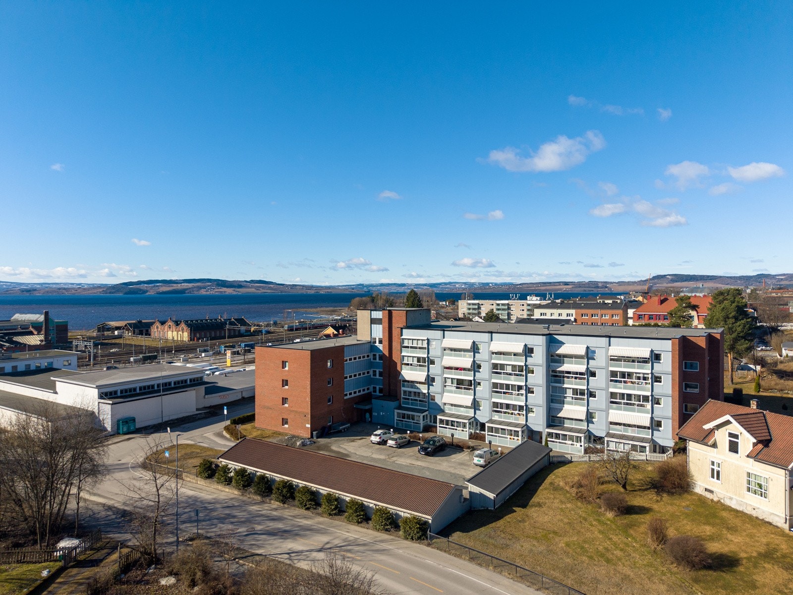 Dronefoto Galleribilde