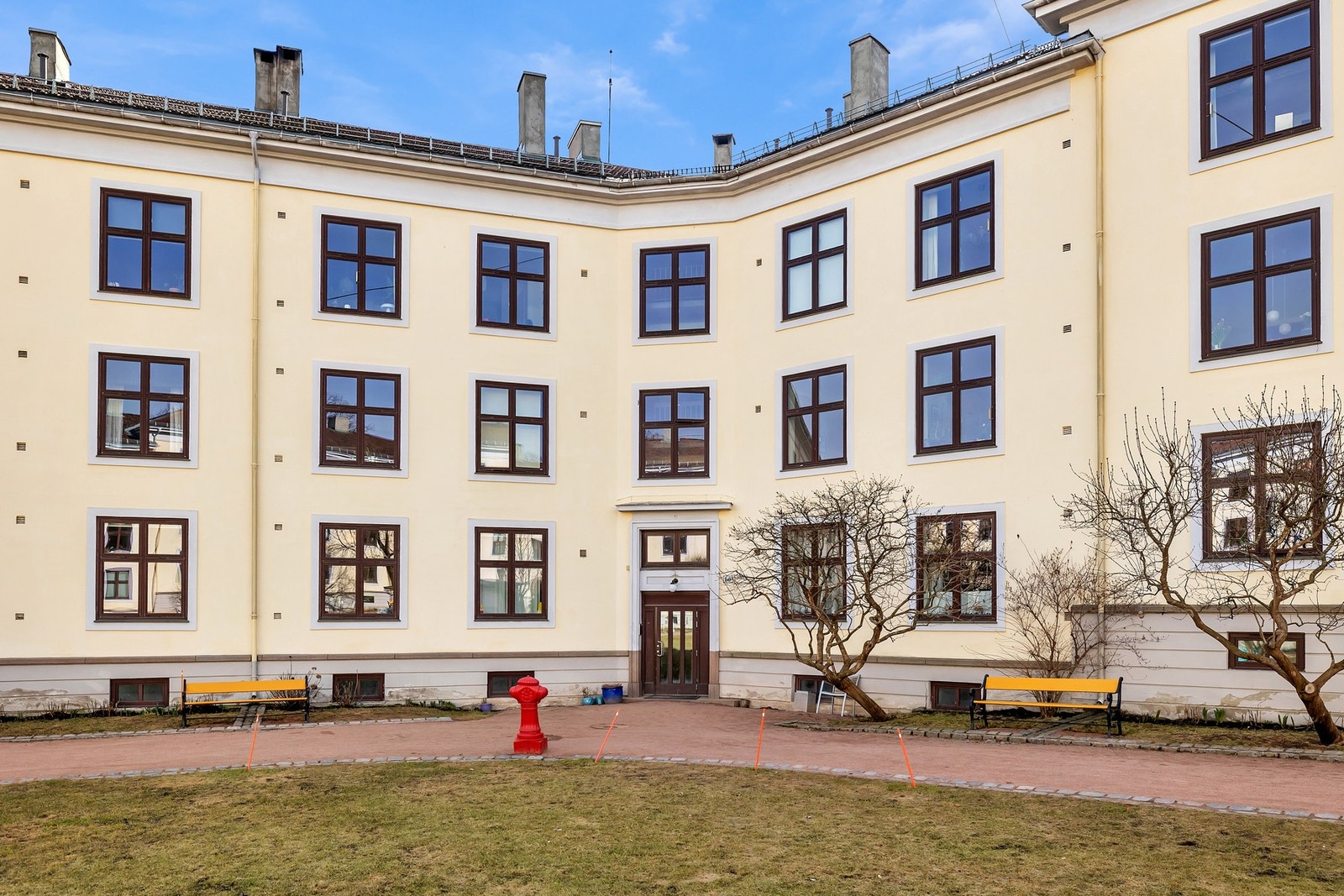 Hyggelig inngangsparti. Galleribilde