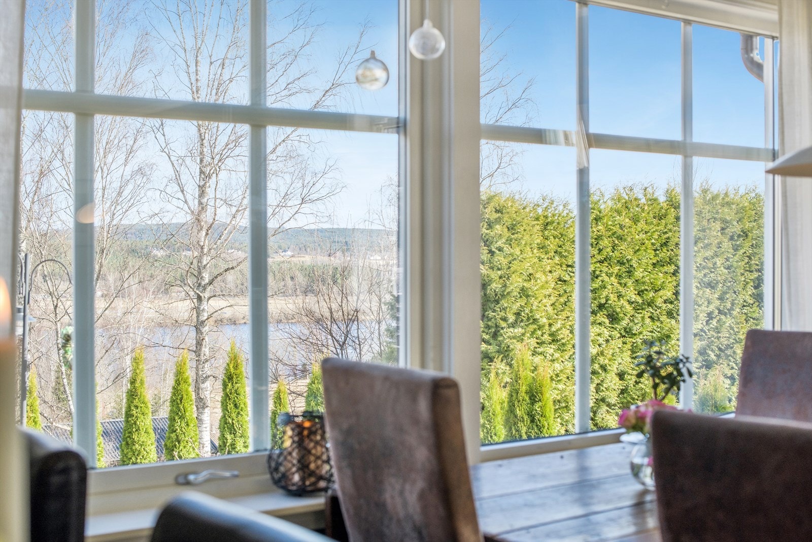 Fin utsikt mot Glomma. Galleribilde