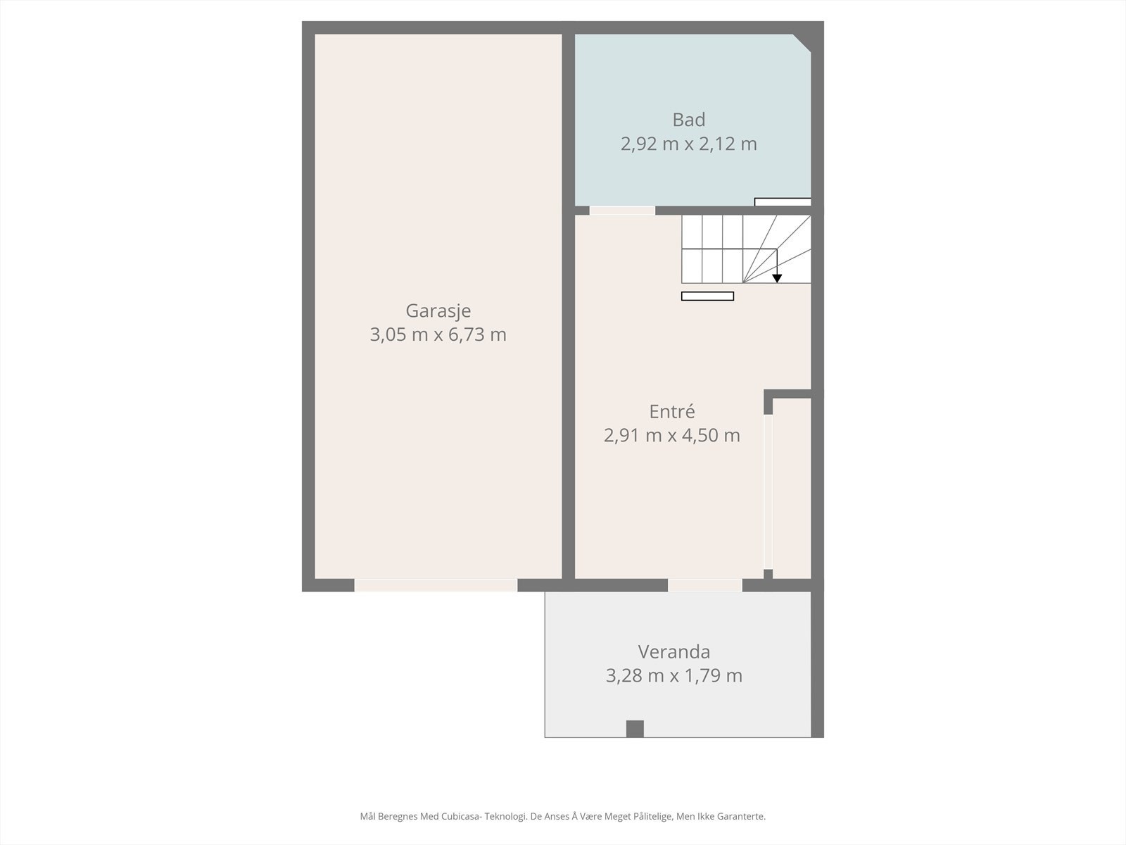Plantegning 1.etg Galleribilde