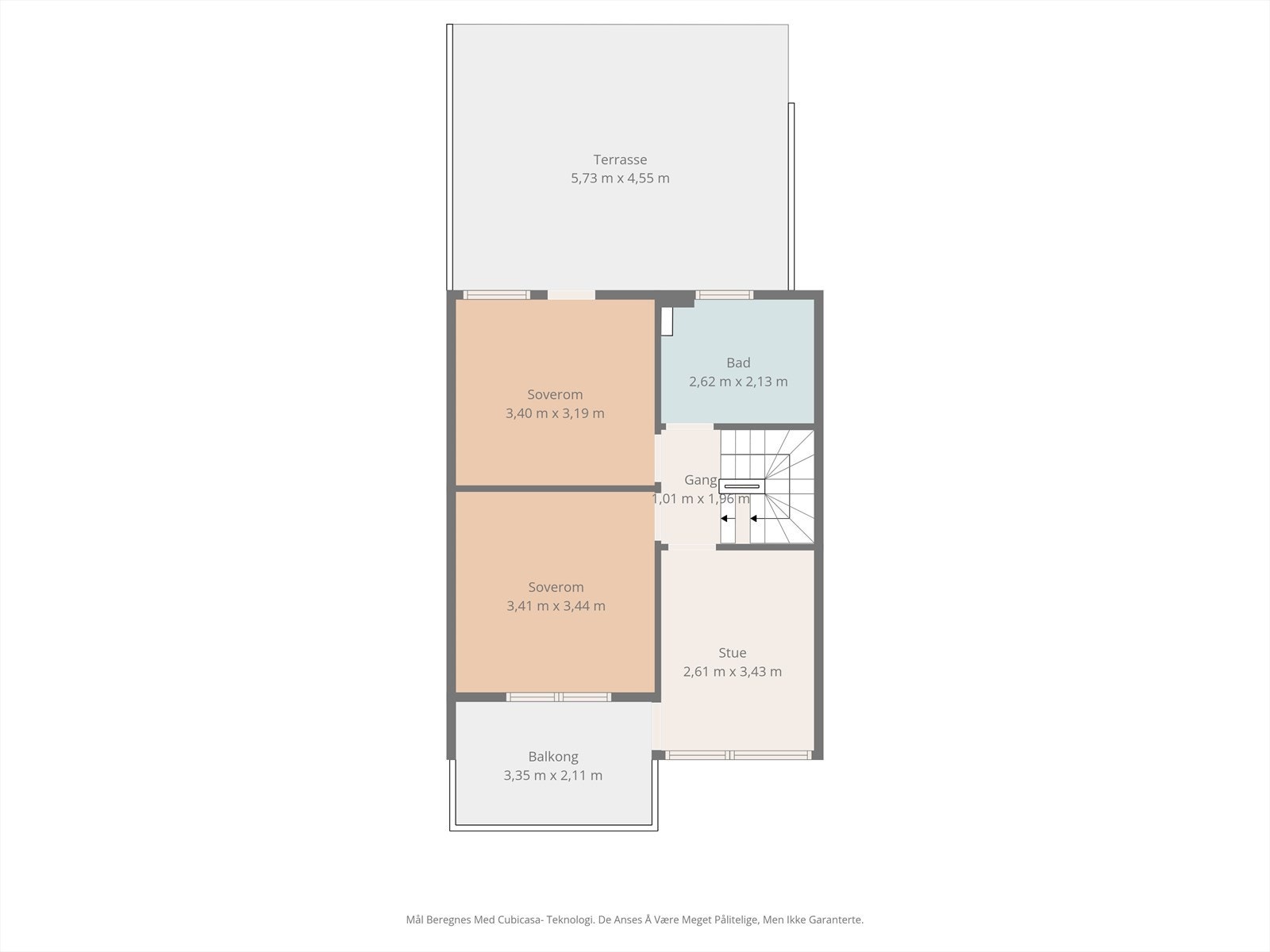 Plantegning 2.etg Galleribilde