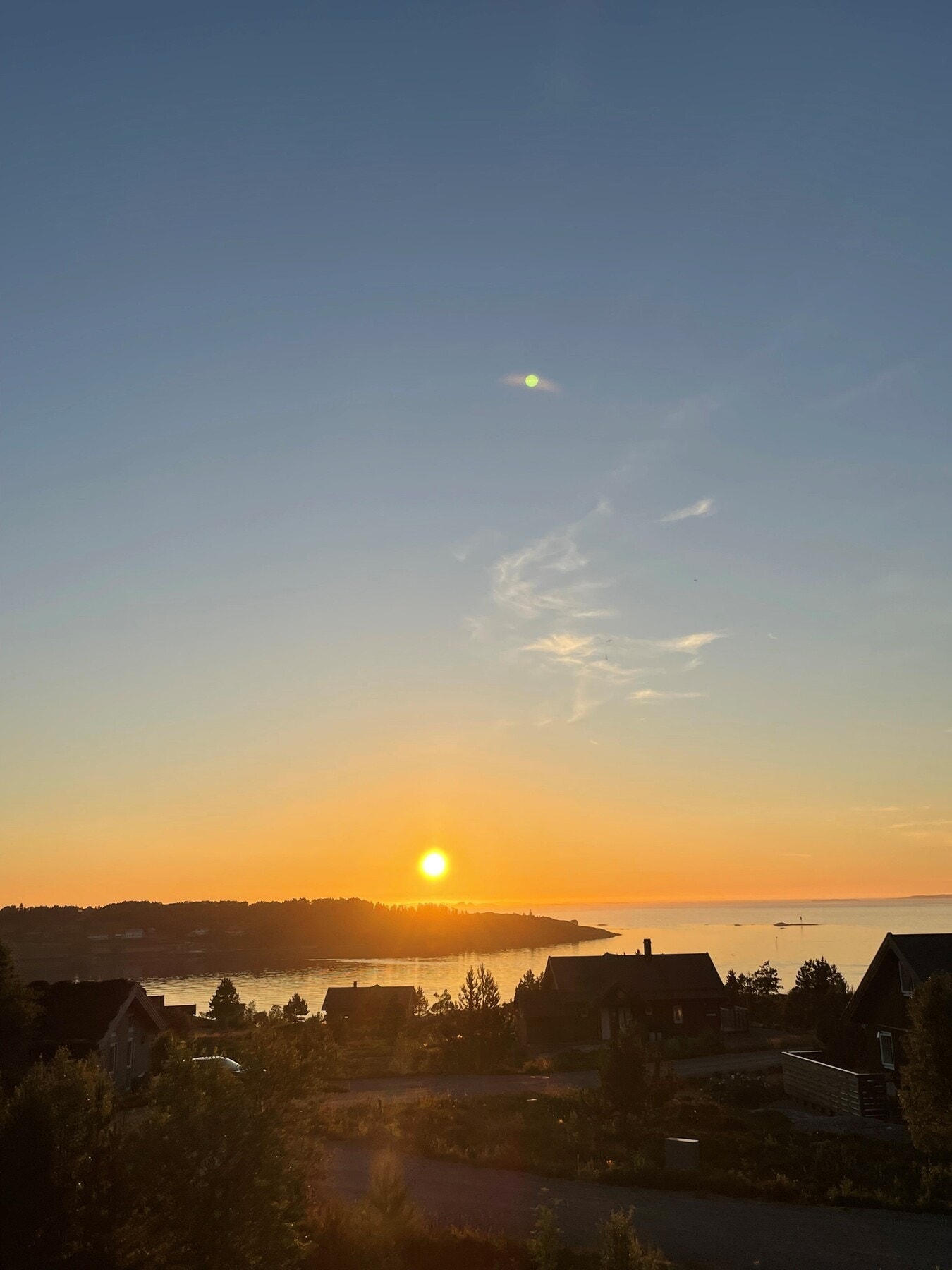 Her kan man nyte herlige solnedganger! Foto tatt av selger. Galleribilde