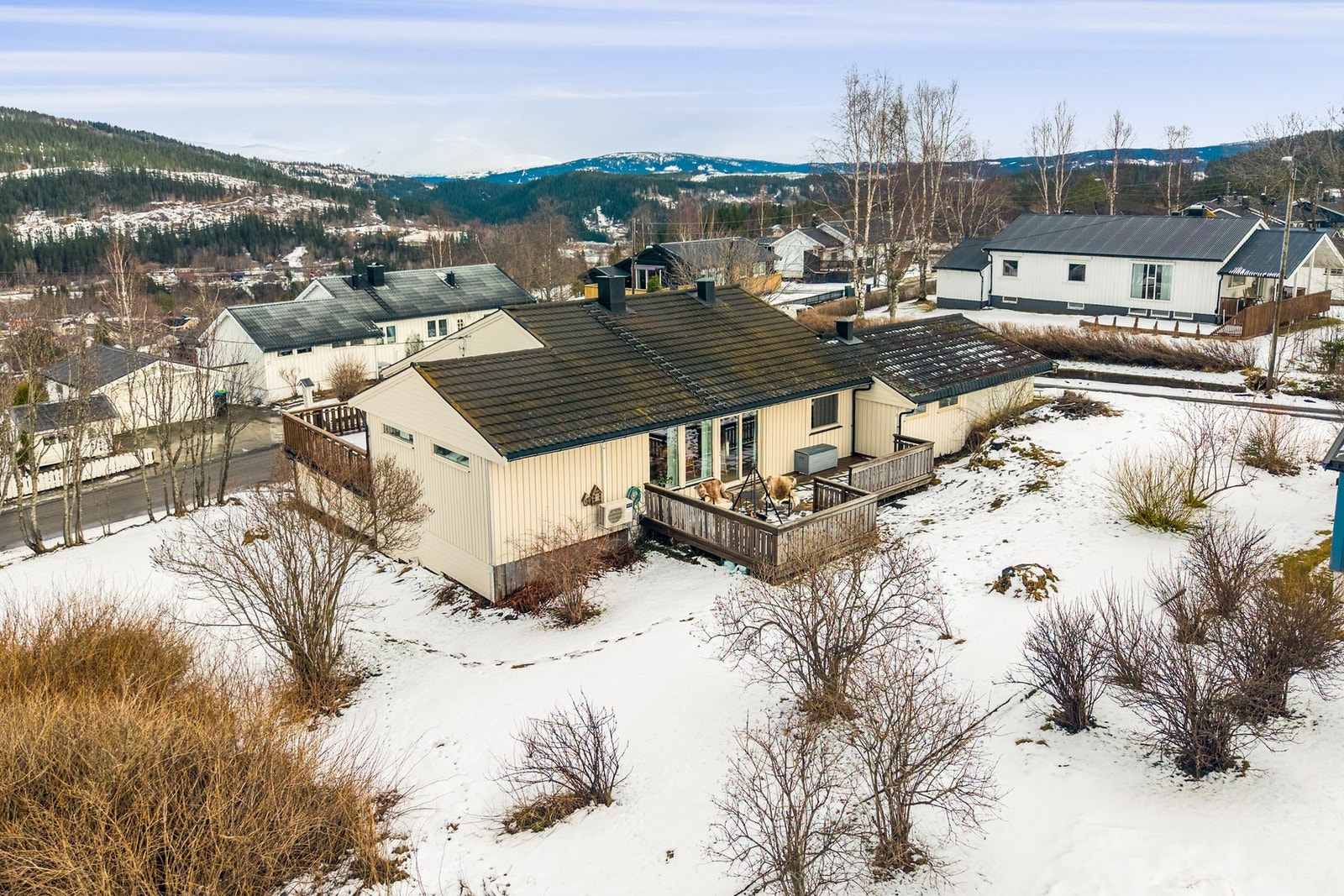 Fin hjørnetomt Galleribilde