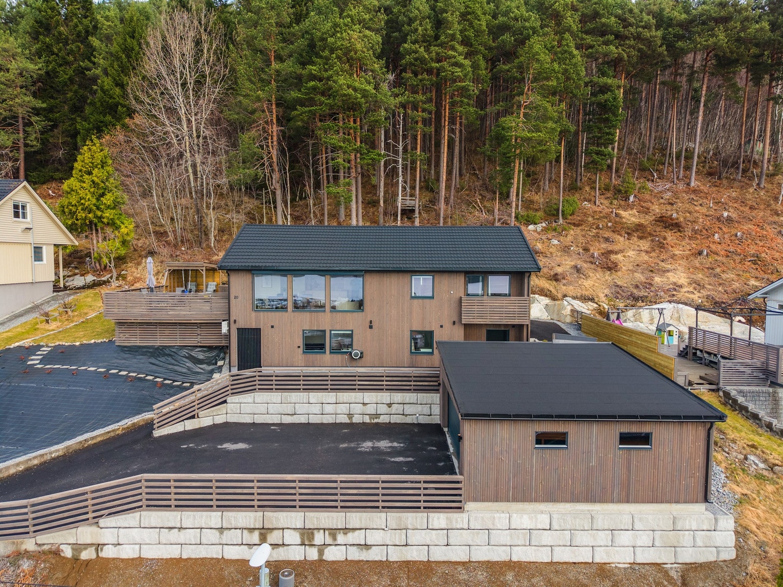 Eneboligen er totalrenovert i perioden 2022-2024. Galleribilde