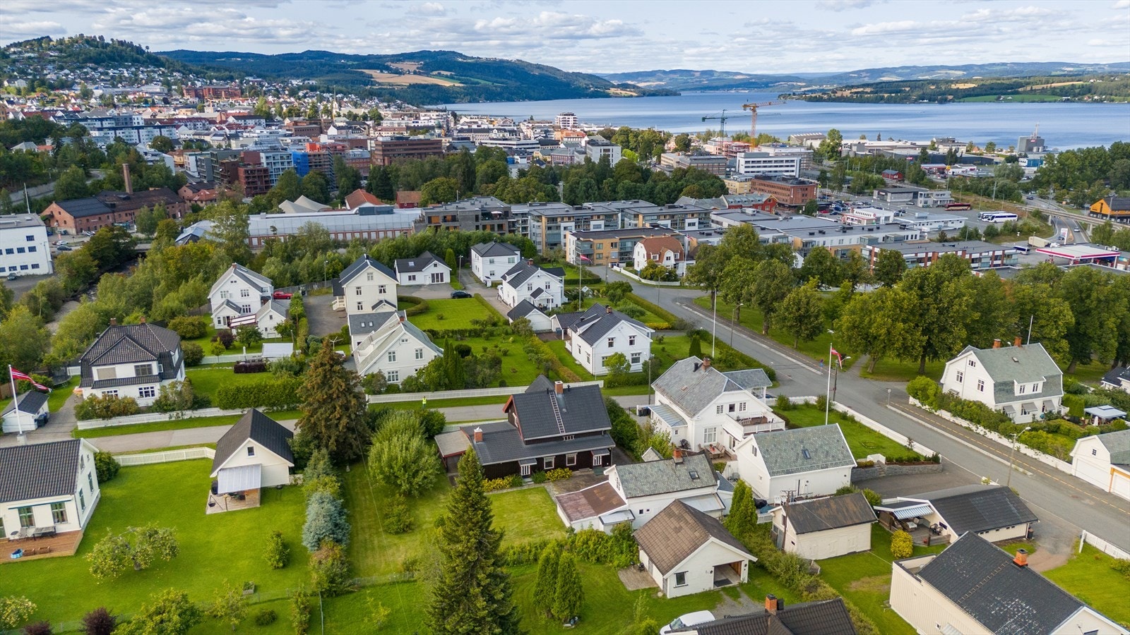 Dronefoto Galleribilde