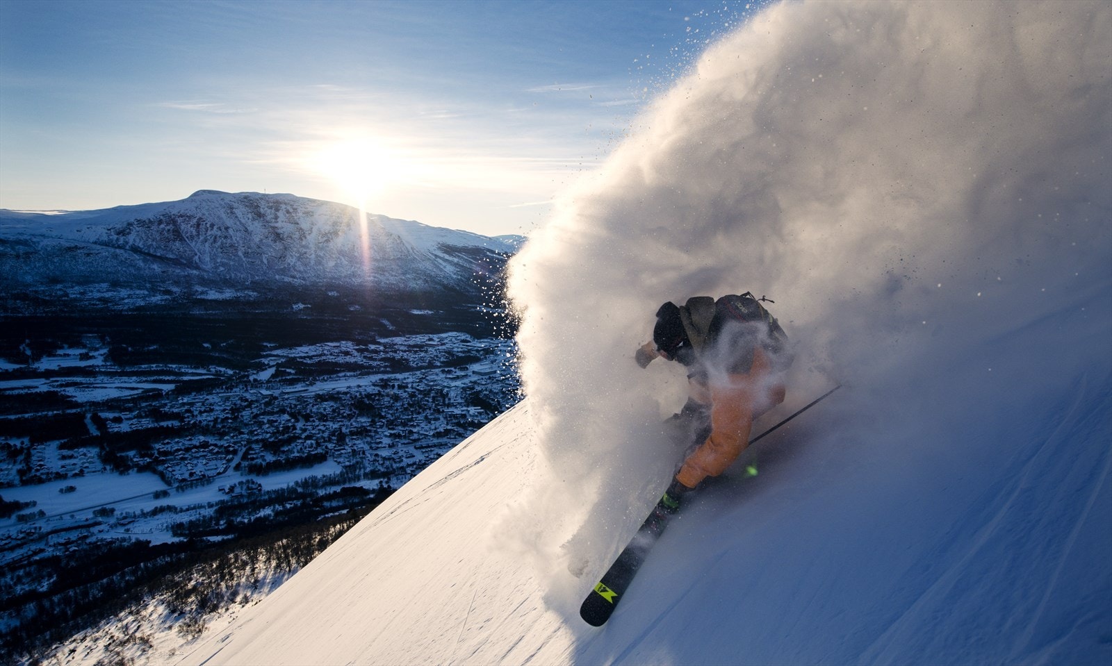 Tomtene ligger også en kort kjøretur fra Nerskogen skisenter. Galleribilde