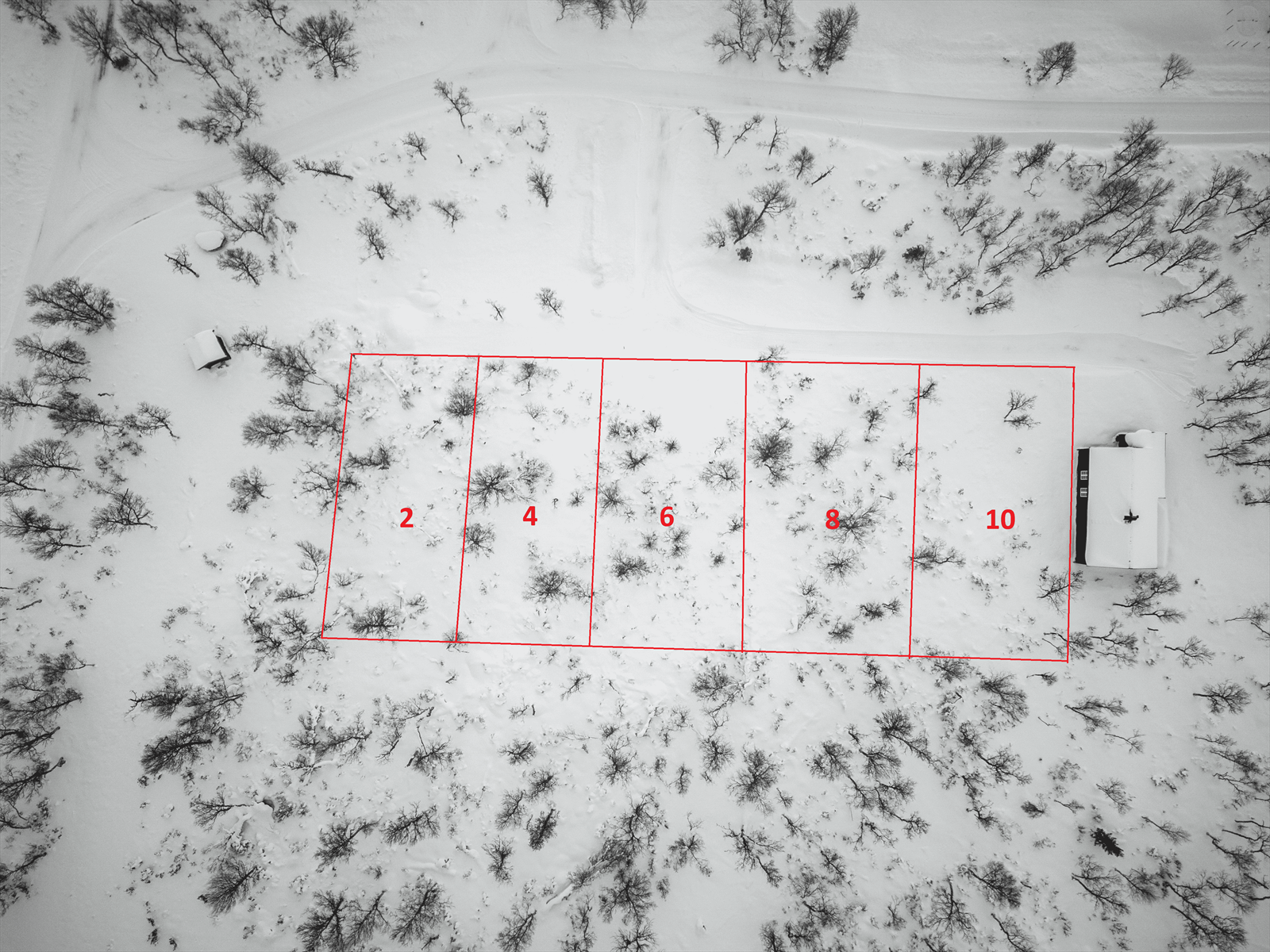 Tomt 2, 4, 6, 8, 10 Galleribilde