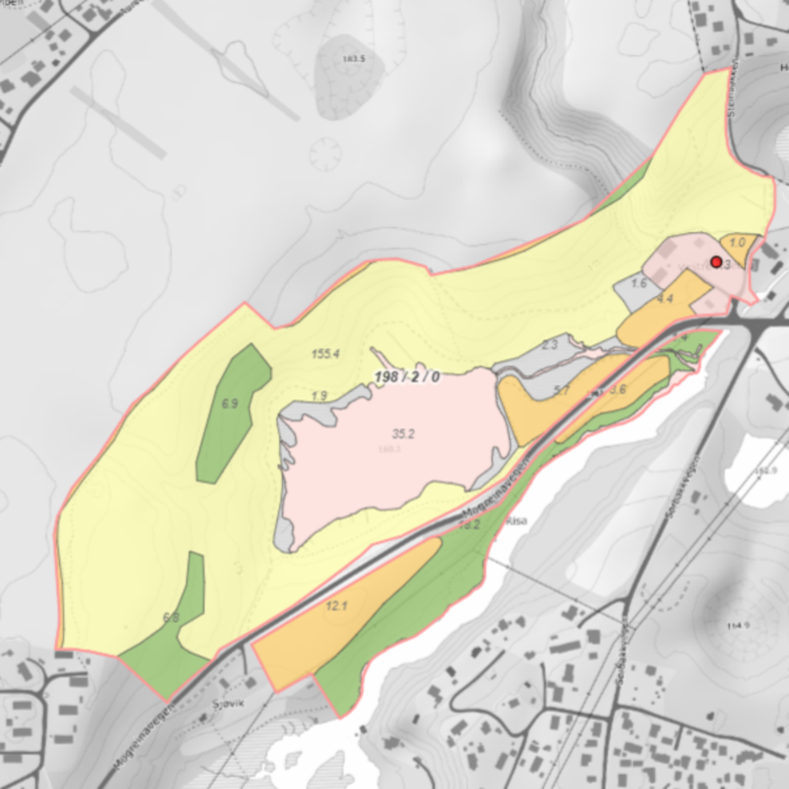 Tomtegrenser. Galleribilde