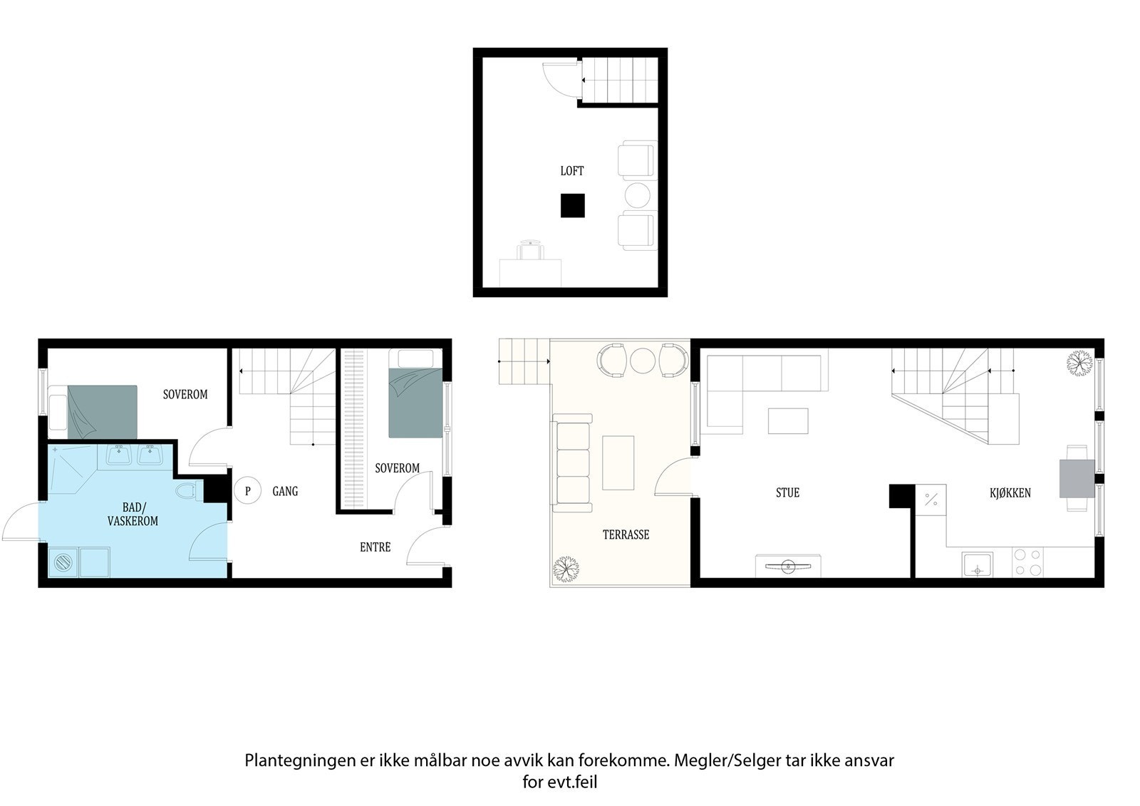 Fullstendig plantegning Galleribilde