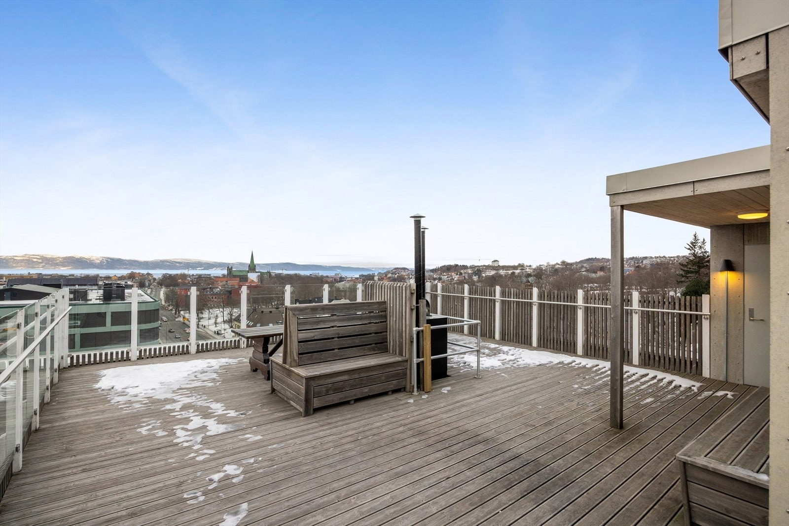 Felles takterrasse Galleribilde