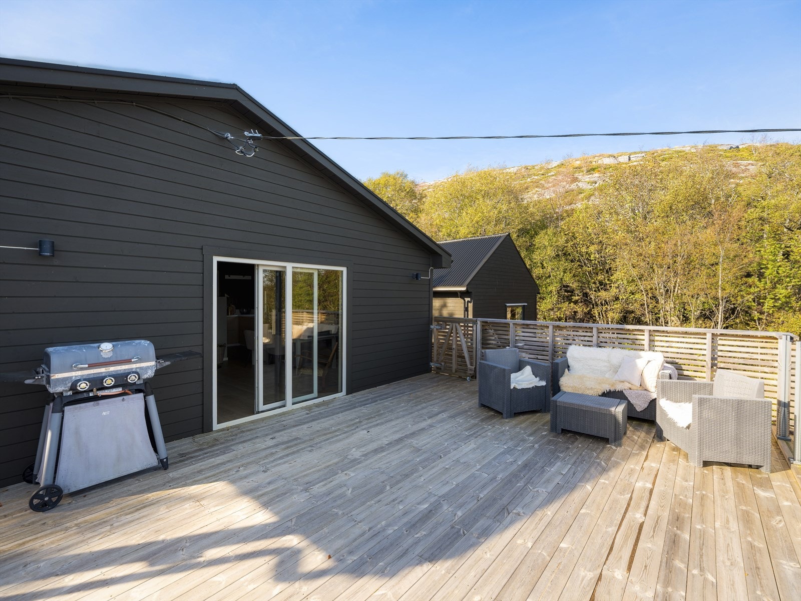 Terrasse på hele 132 kvm Galleribilde