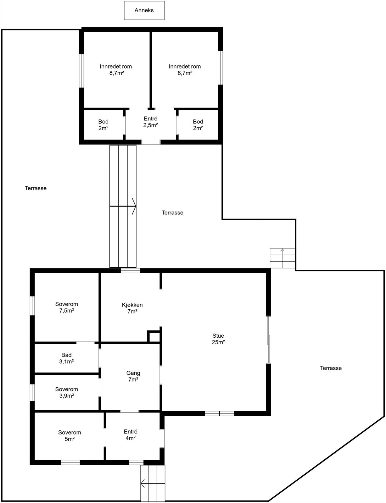 Plantegning Galleribilde