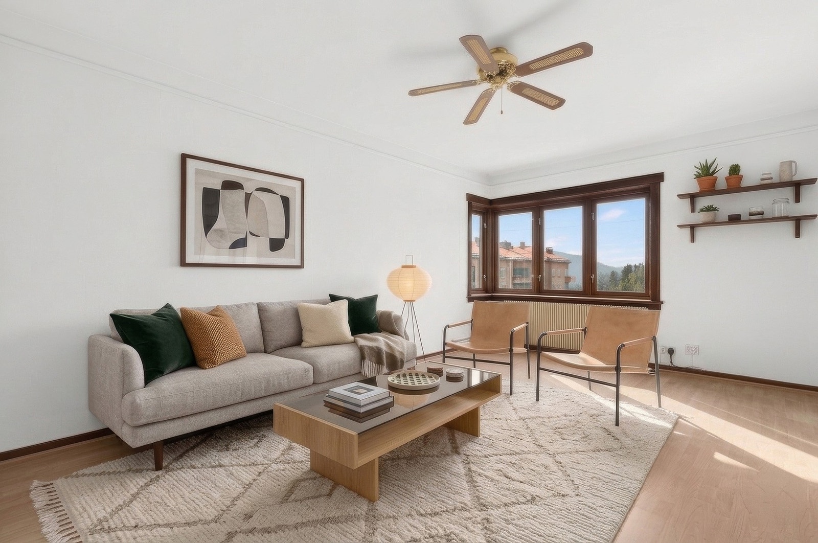 Illustrasjonsbilde - møblert Galleribilde