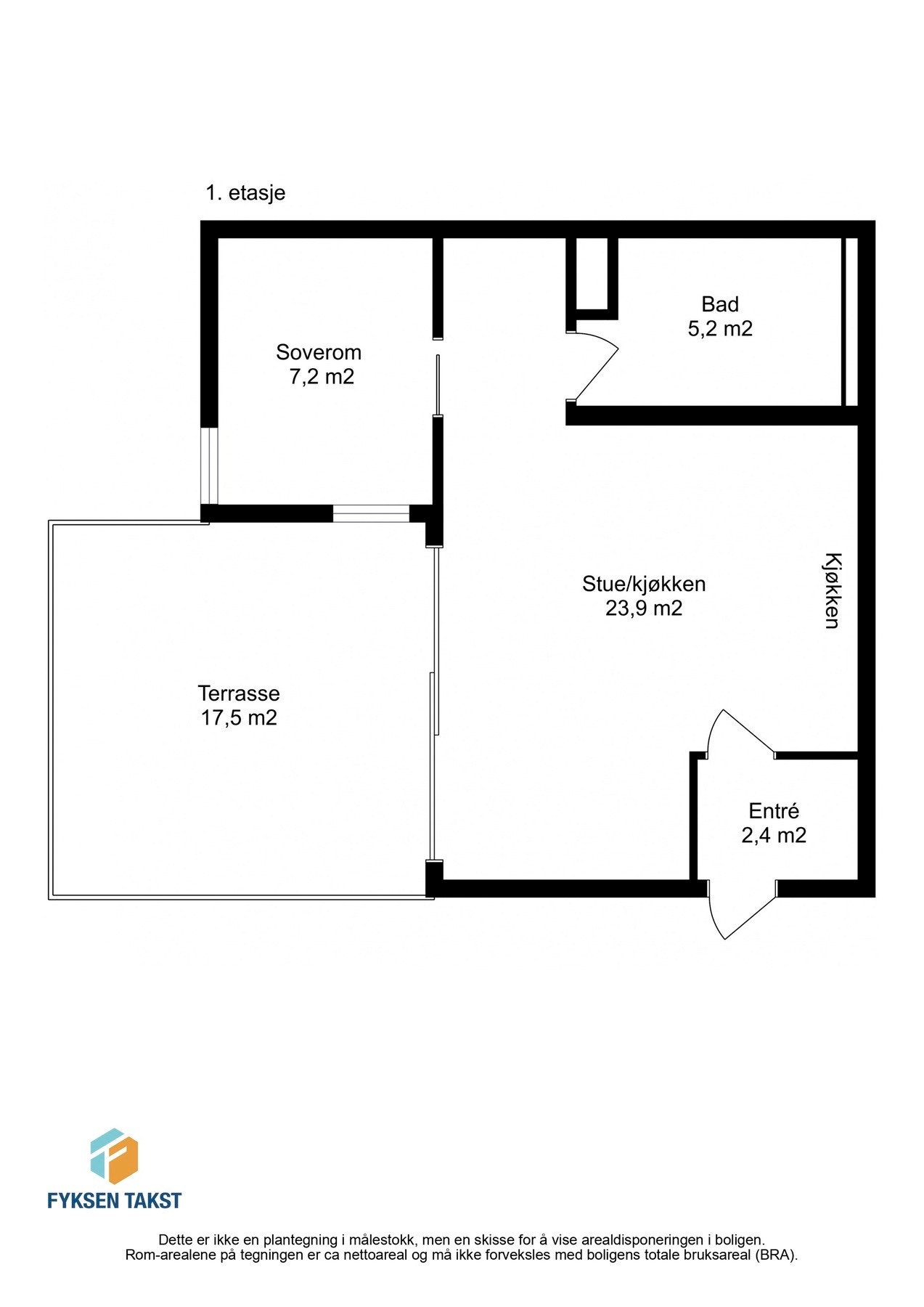 Planskisse. Galleribilde