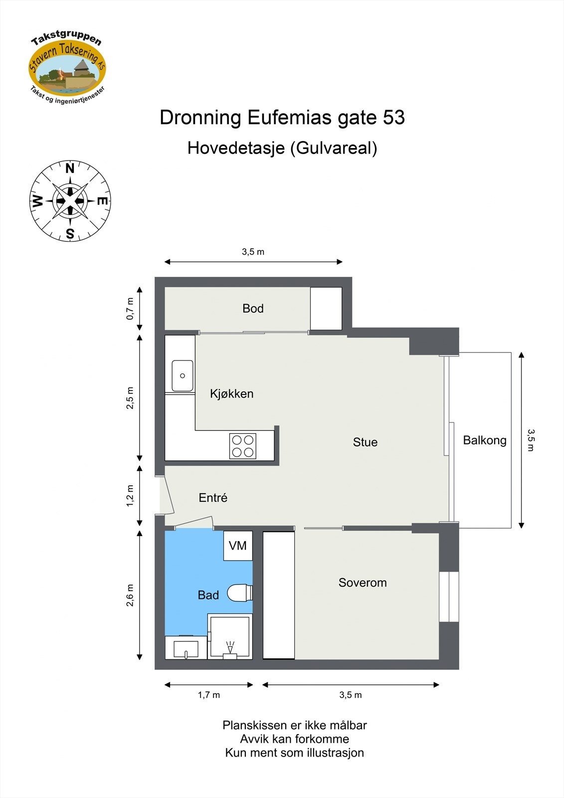 Plantegning. Galleribilde