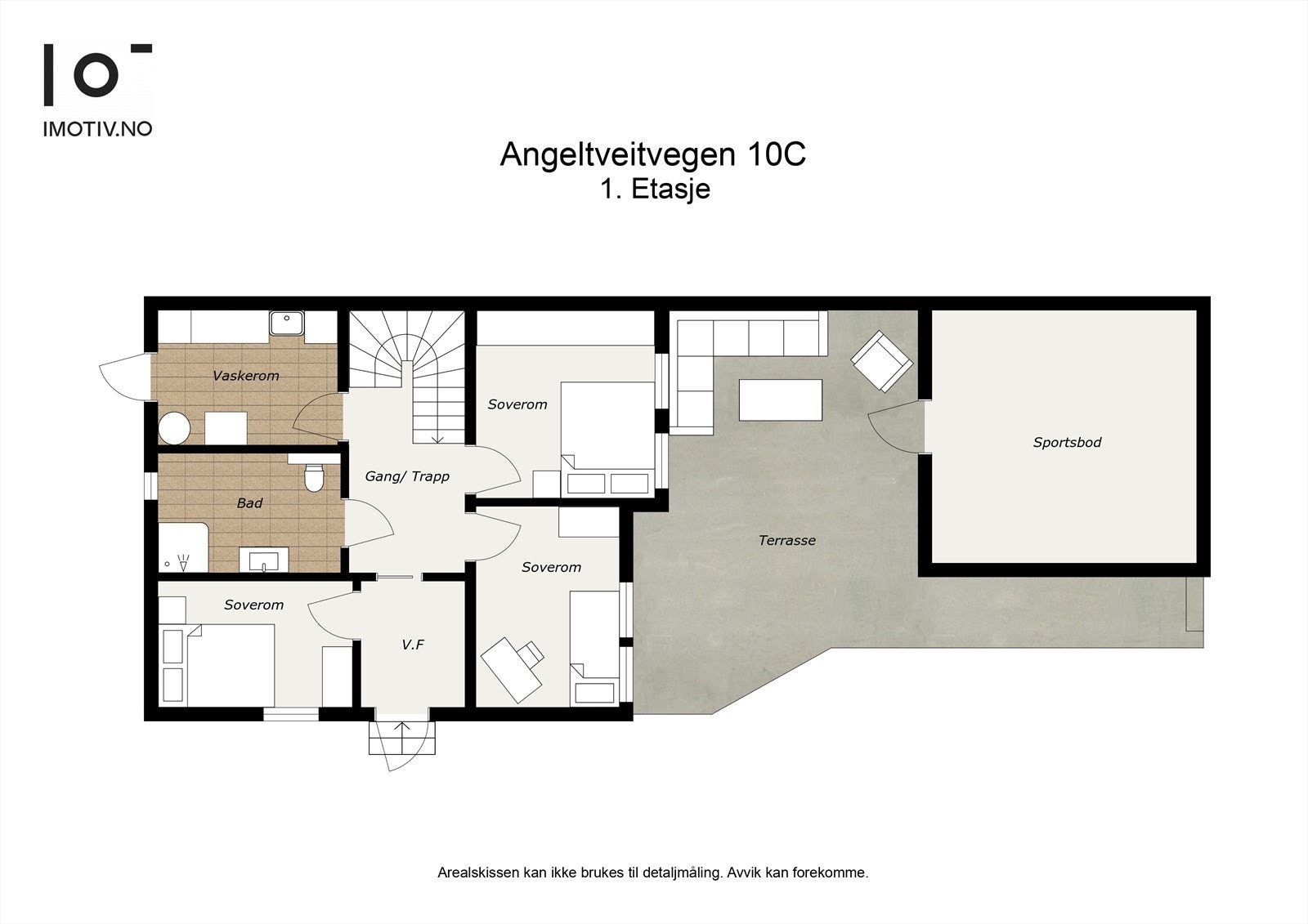 - Plantegning 1. etasje - Galleribilde