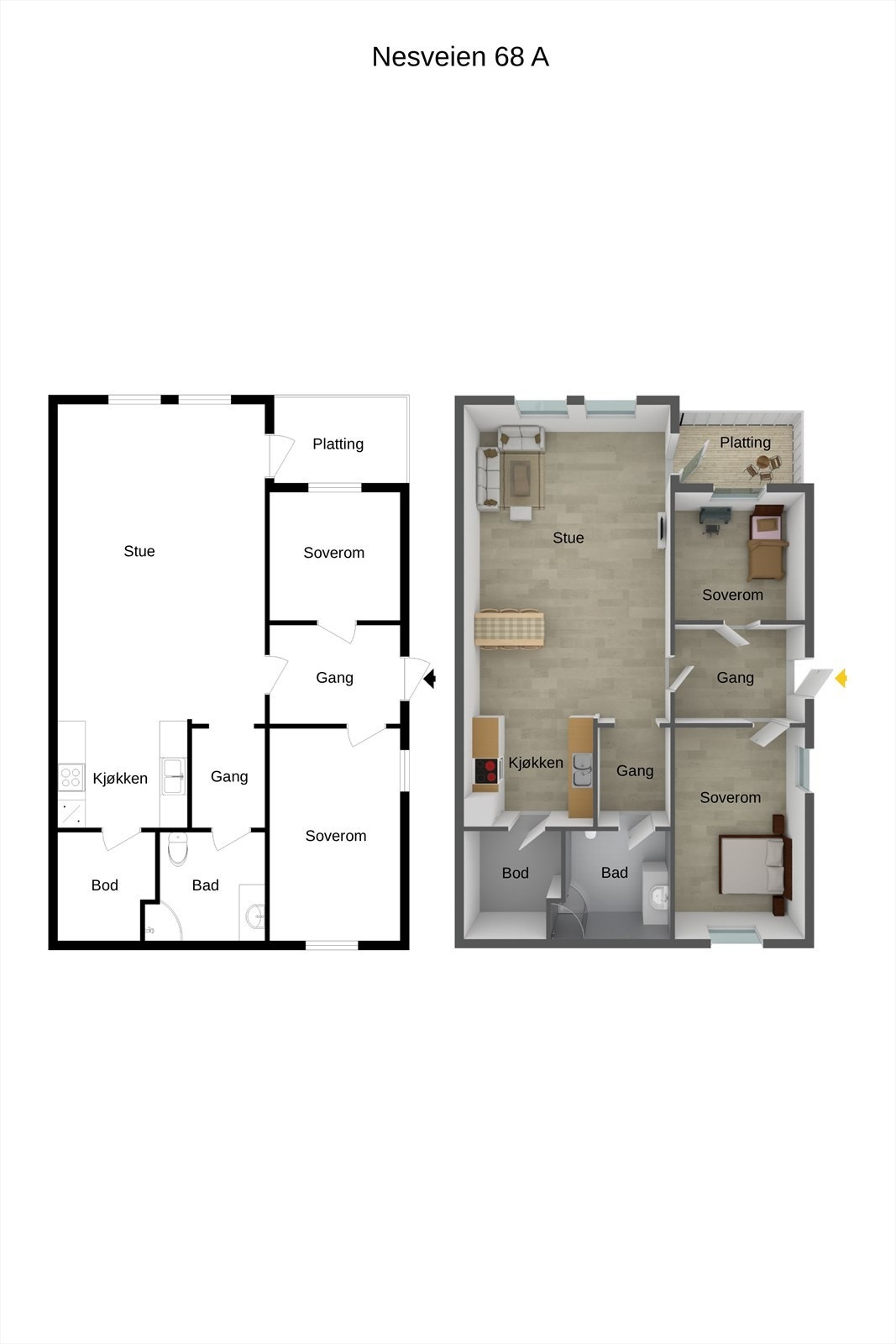 Nesveien 68a FP Garanti_2D&3D.jpg Galleribilde