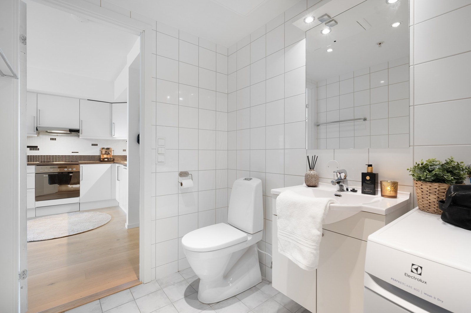 Lyse overflater som gir et rent og tidløst uttrykk. Galleribilde