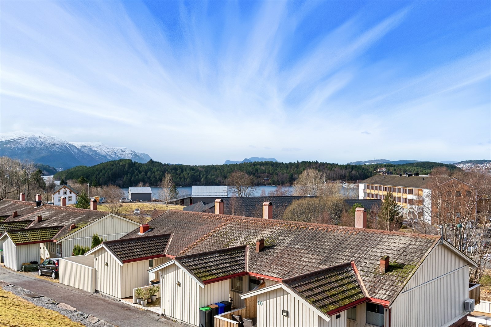 Flott utsikt fra boligen. Galleribilde