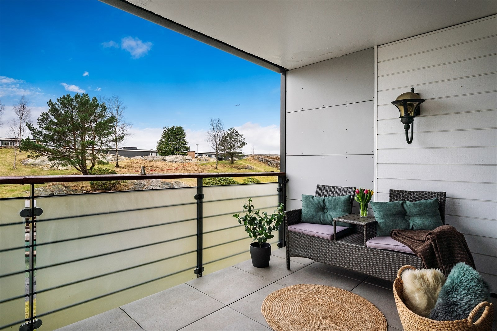 - En innbydende leilighet med herlig balkong - Galleribilde