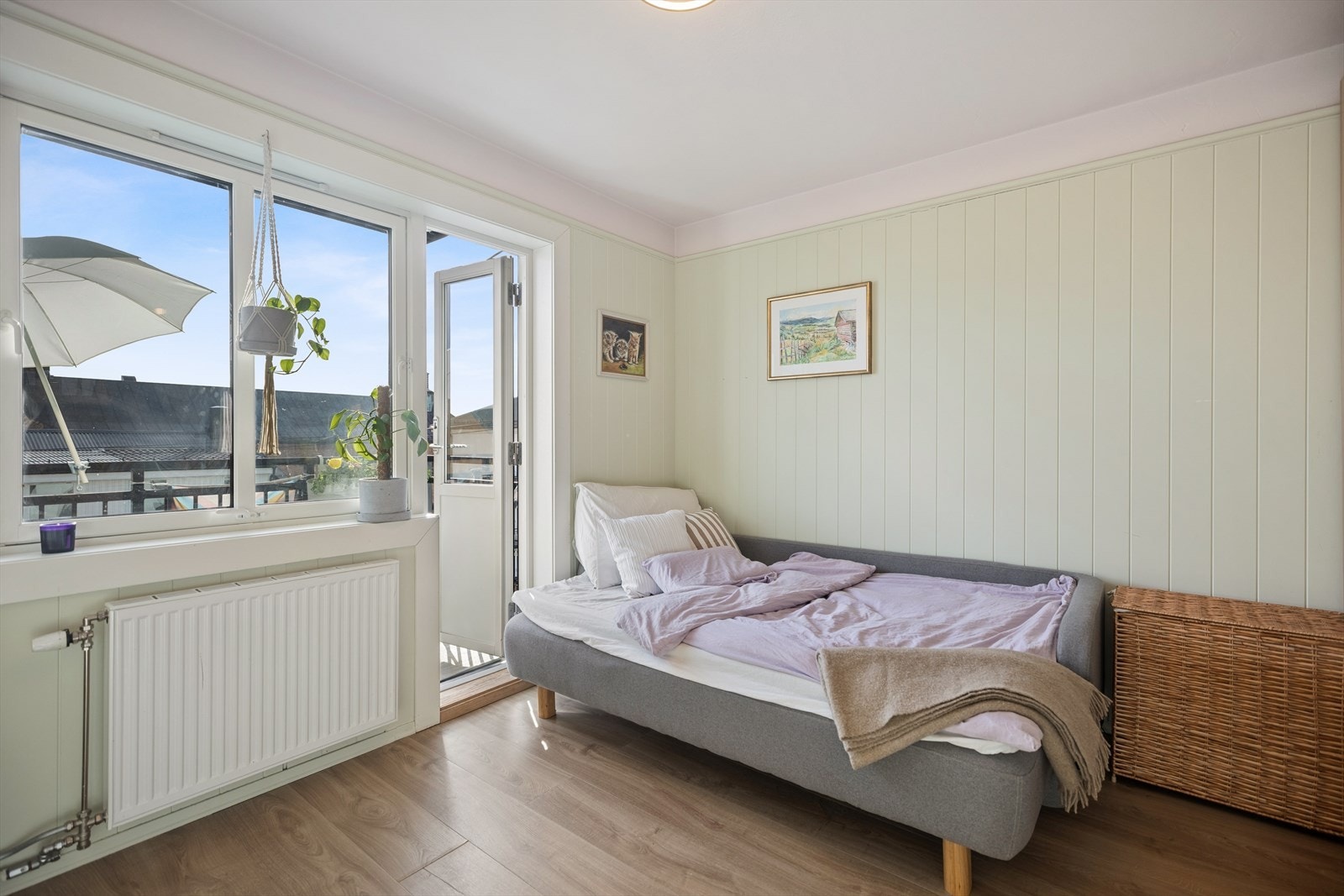 En svært smart og fleksibel løsning for å utnytte rommet mest mulig. Galleribilde