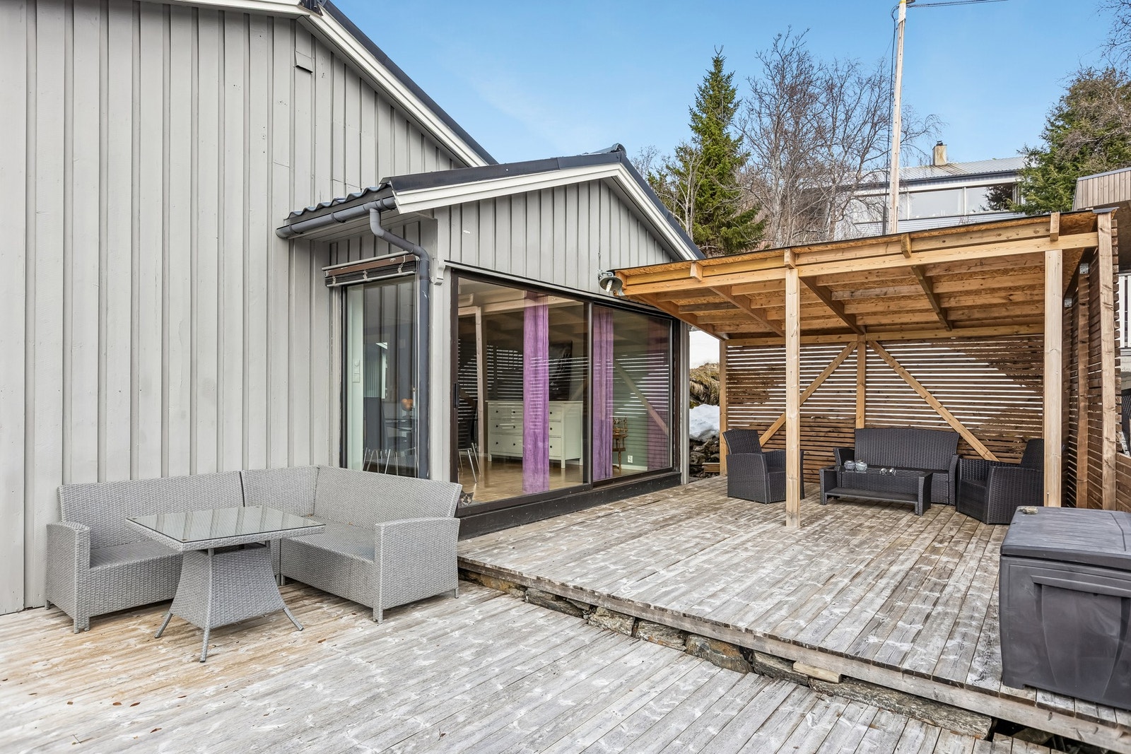 Terrassen mot sør Galleribilde