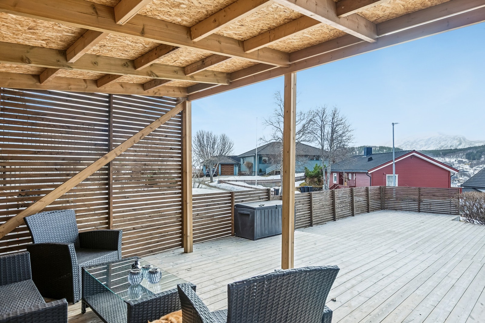 Terrasse mot sør Galleribilde