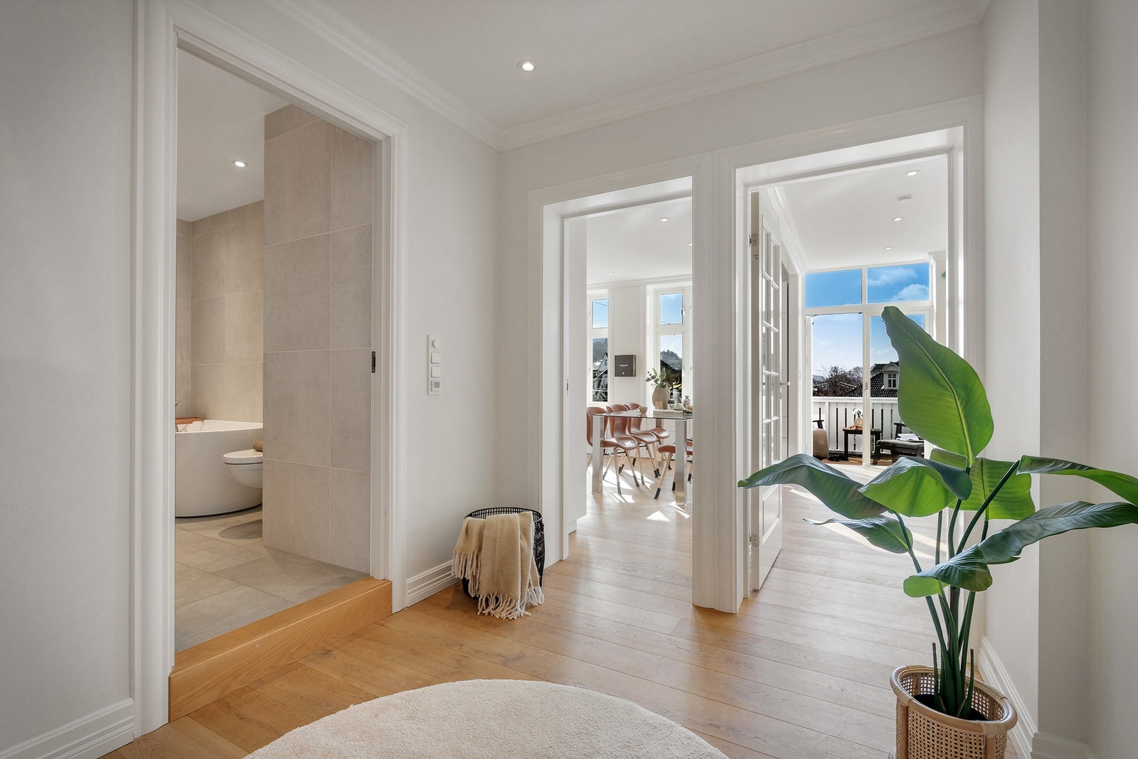 Inn mot badet, som var nytt i 2016. Galleribilde