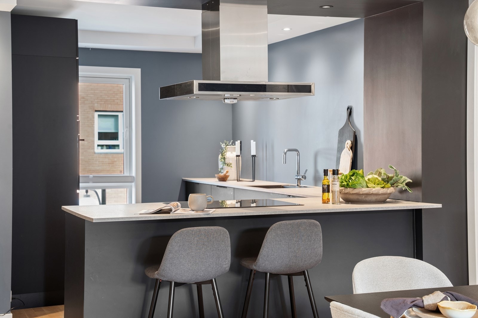 Gjennomgående leilighet som gir godt med lys Galleribilde