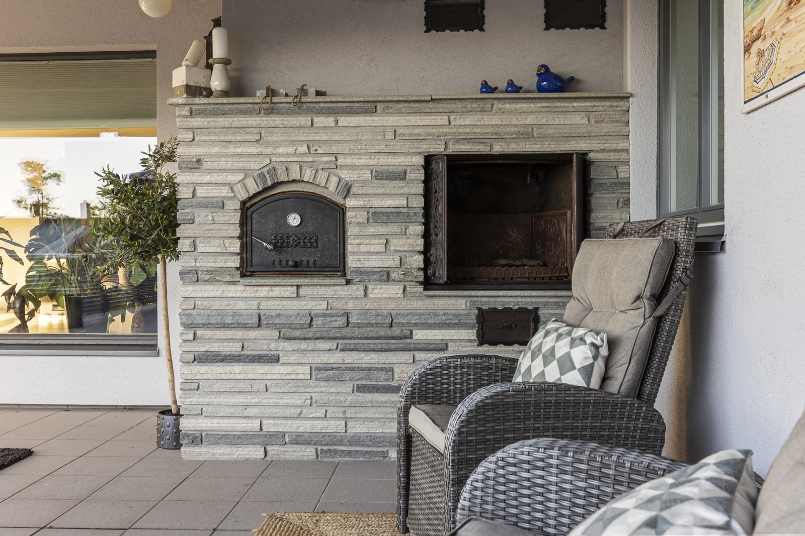 Terrasse Galleribilde