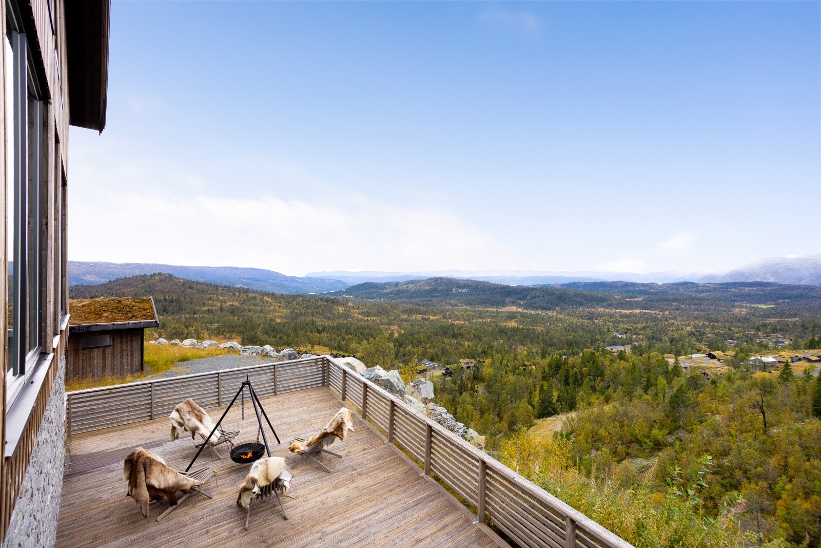 Eiendommen ligger 958 moh Galleribilde