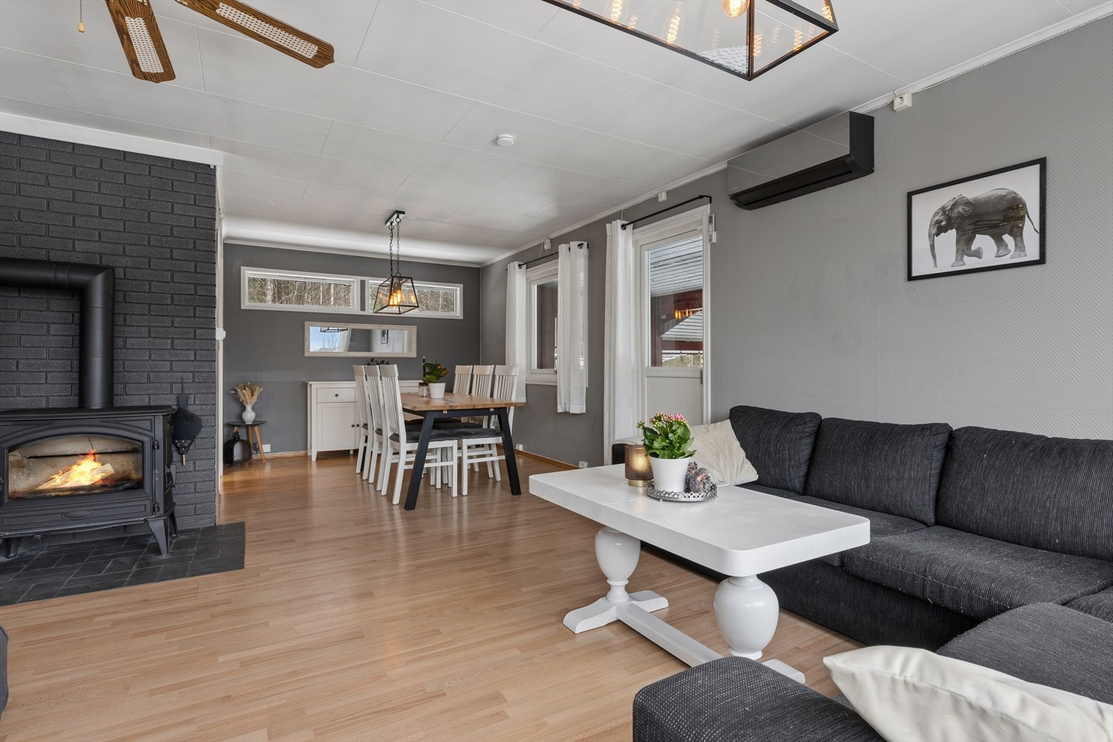 Her er det også varmepumpe. Galleribilde