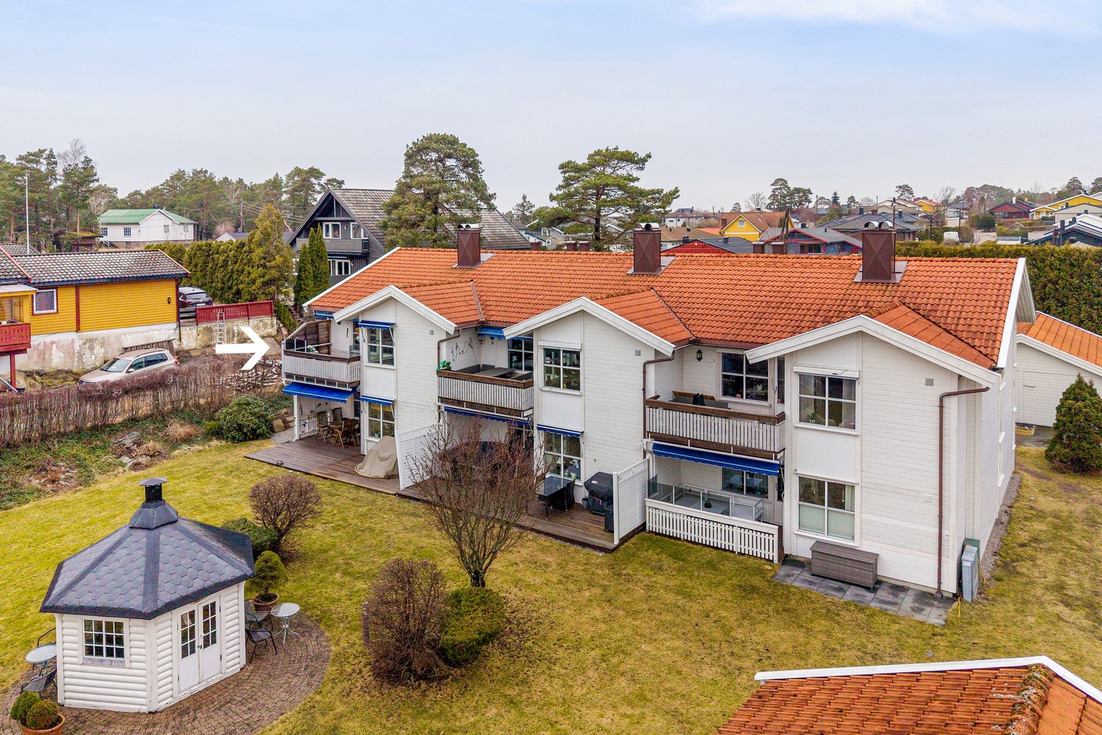 Velkommen til Saltnes Haveby 30 F - Et område hvor nabolag og nærhet til sjøen og natur smelter sammen Galleribilde