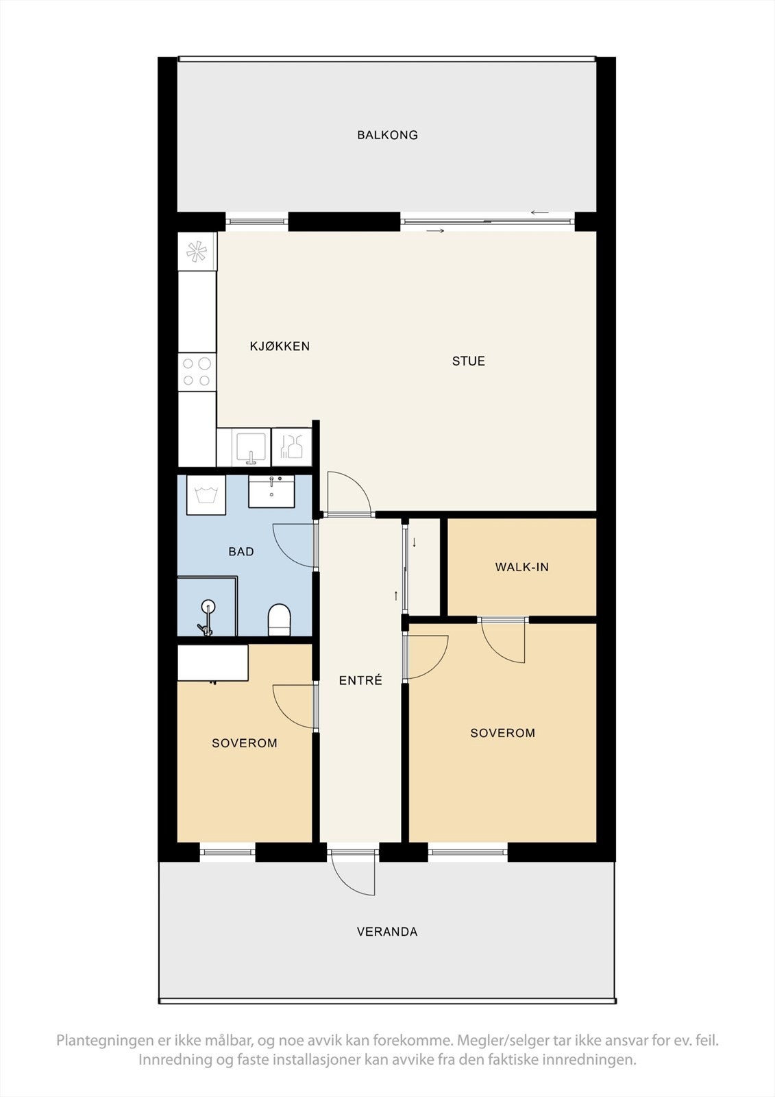 Plantegning 4.etasje. Galleribilde