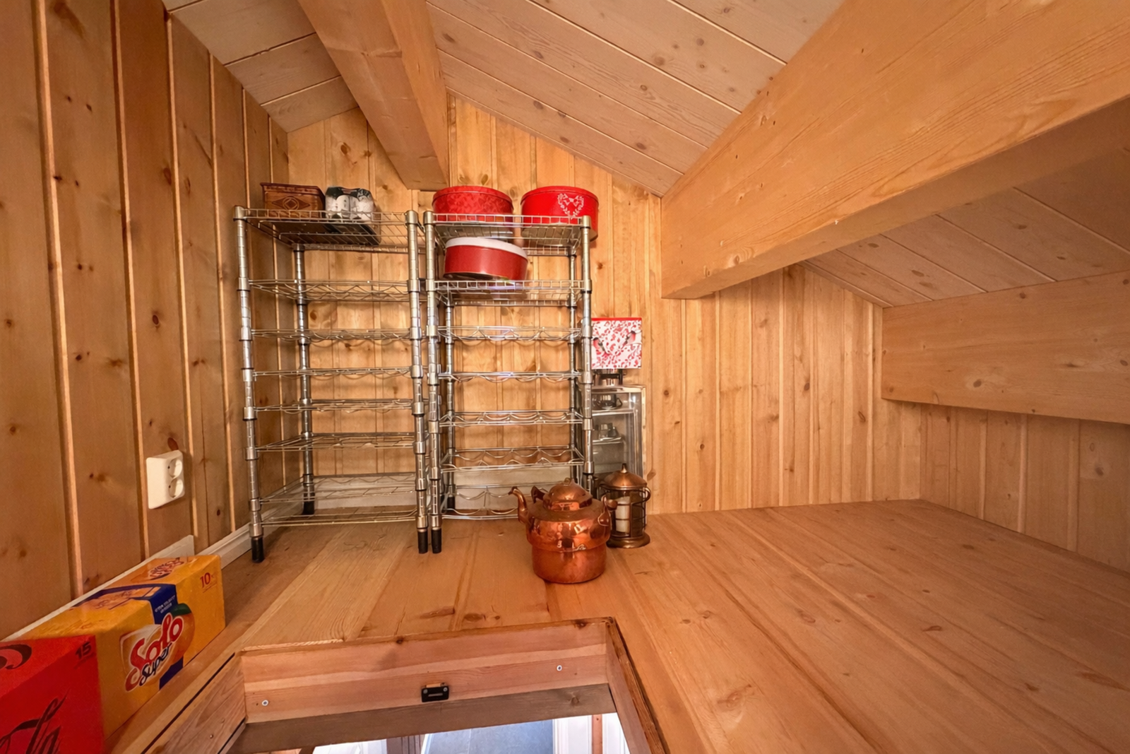 Praktisk loftsrom Galleribilde