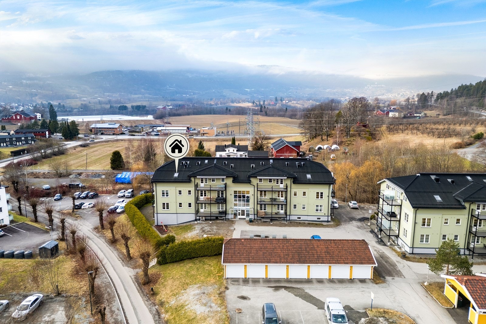 Pen 2-roms leilighet med arealeffektiv planløsning. Galleribilde
