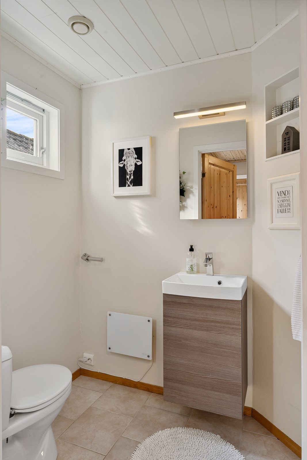 Praktisk gjeste-wc Galleribilde